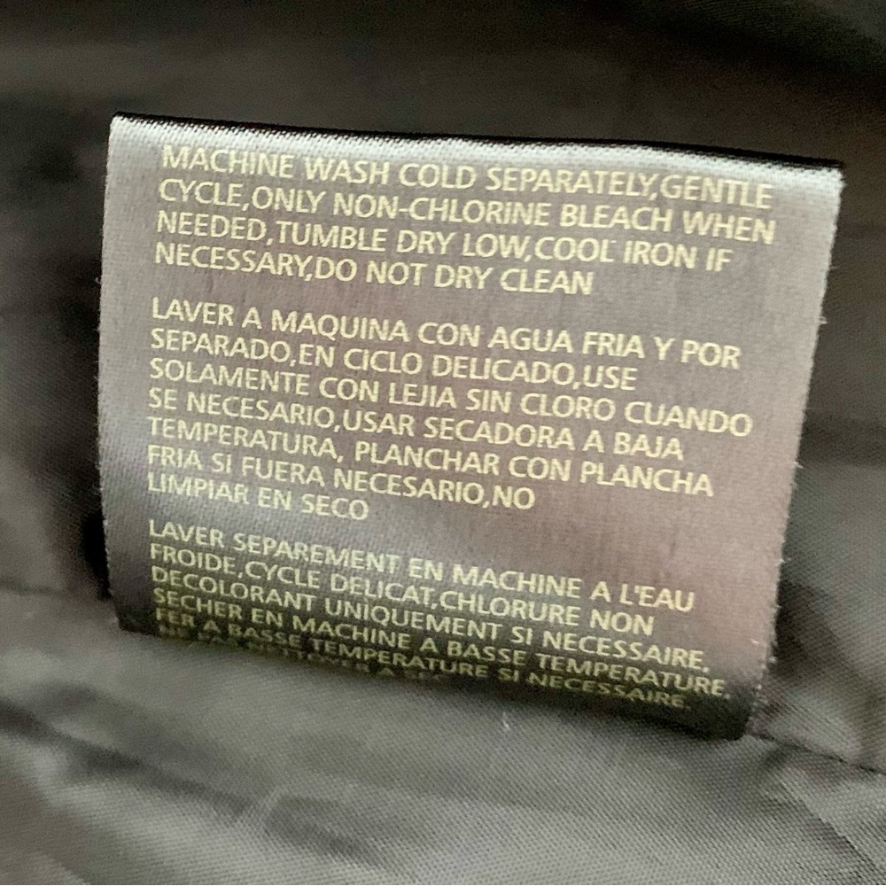 NWOT LIZ CLAIBORNE black hooded A-line trench coat 😍 - Picture 12 of 12